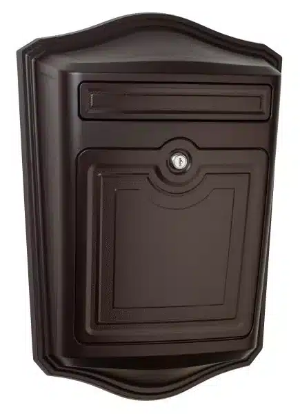 Maison Powder-Coated Cast Aluminum Locking Wall-Mount Mailbox (Choose Color) Product Image