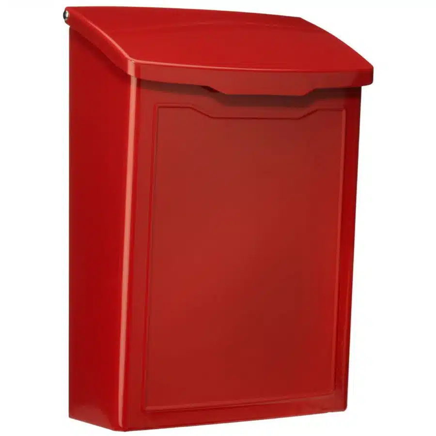 Marina Powder-Coated Steel Wall-Mount Mailbox (Choose Color) Product Image