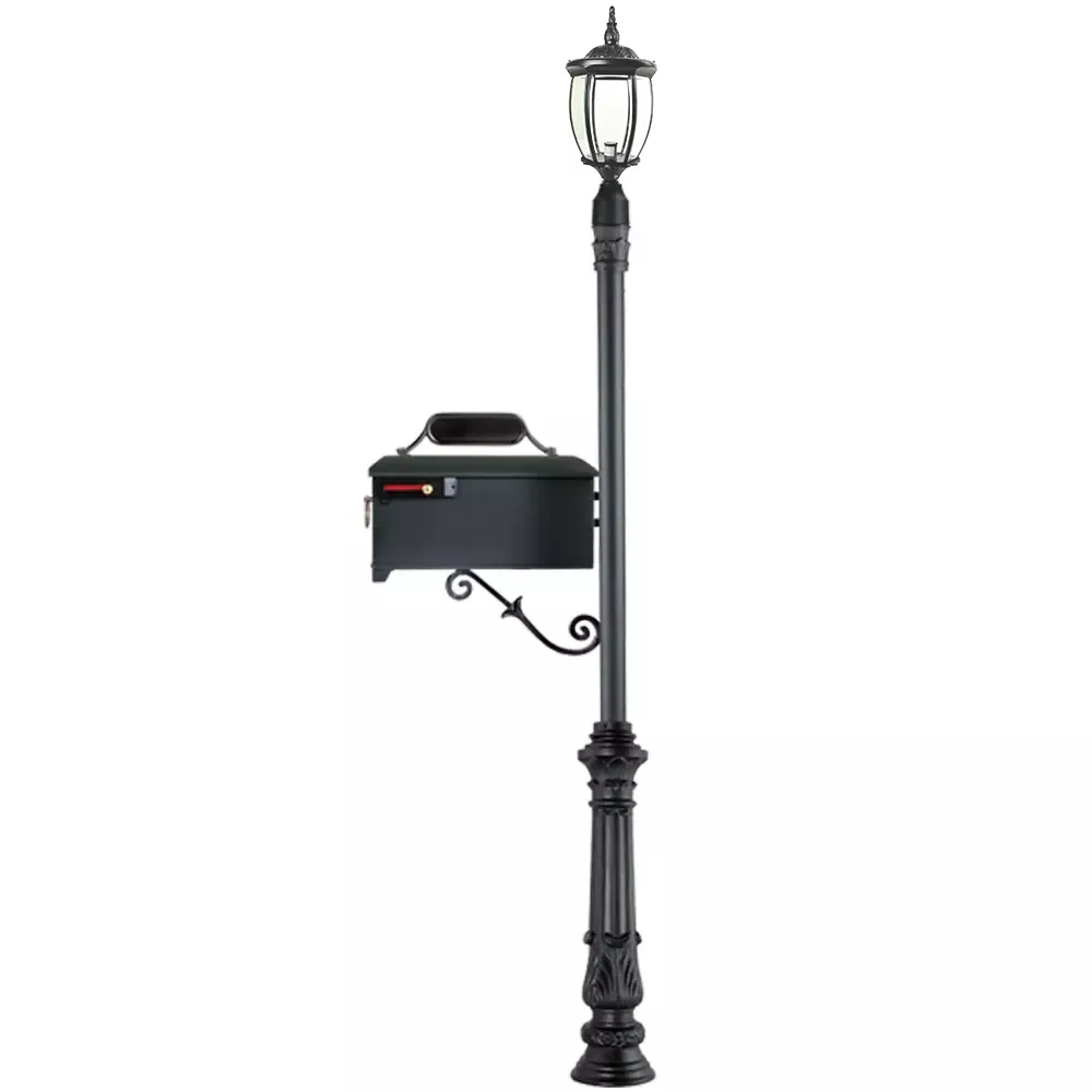 Imperial Decorative Mailbox and Lamp Post Combo # 7 Product Image