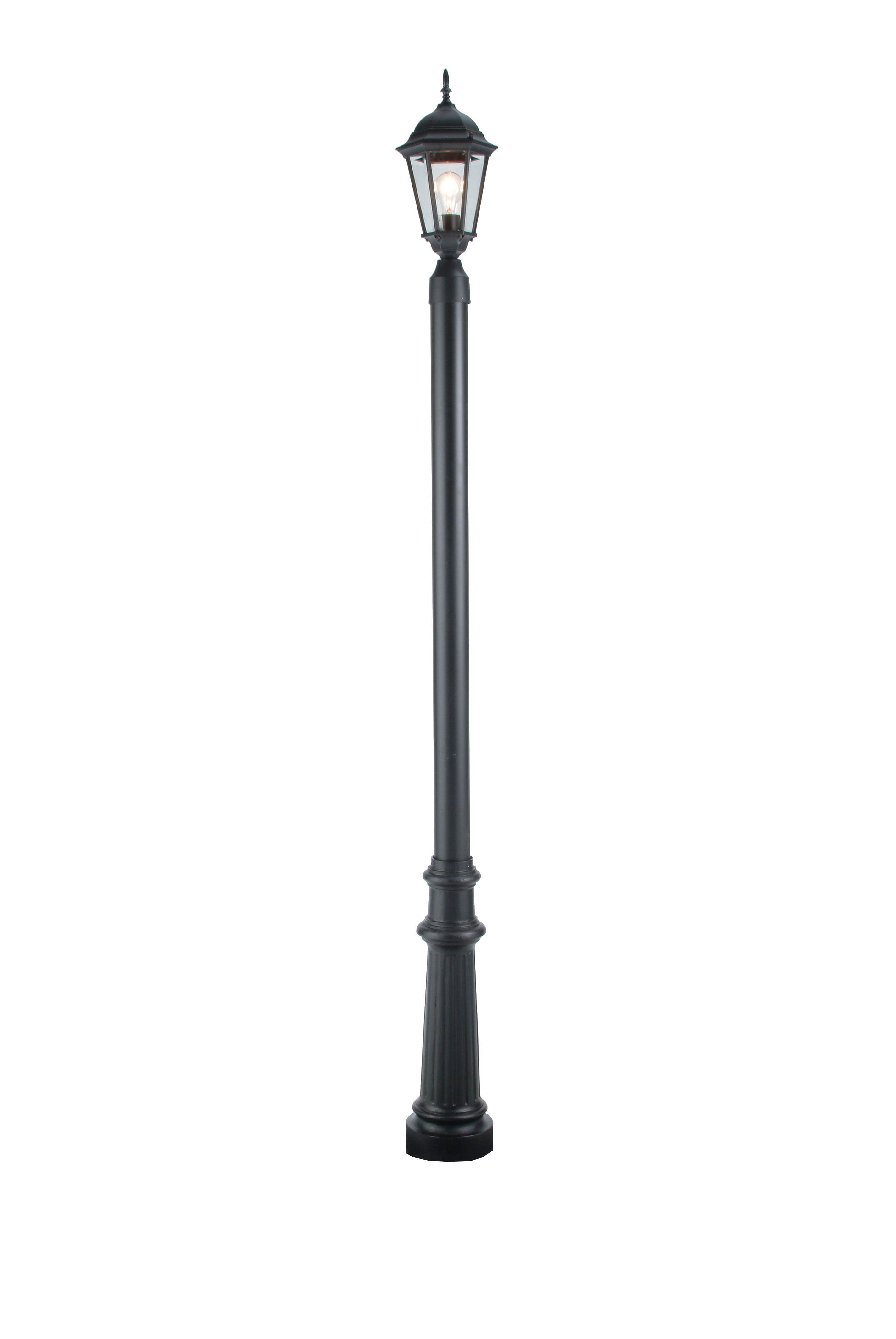 Imperial Outdoor Lamp Post with Decorative Base # 8 Product Image