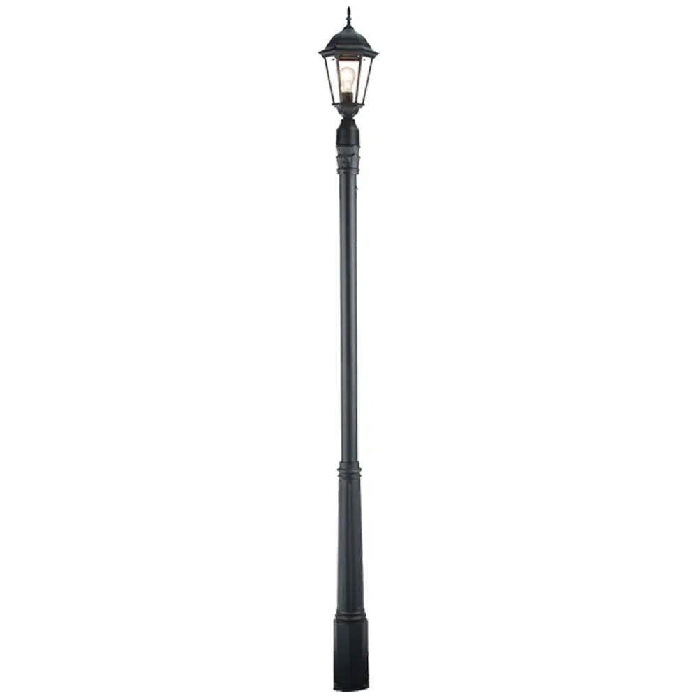 Imperial Outdoor Lamp Post with Decorative Base # 5 Product Image