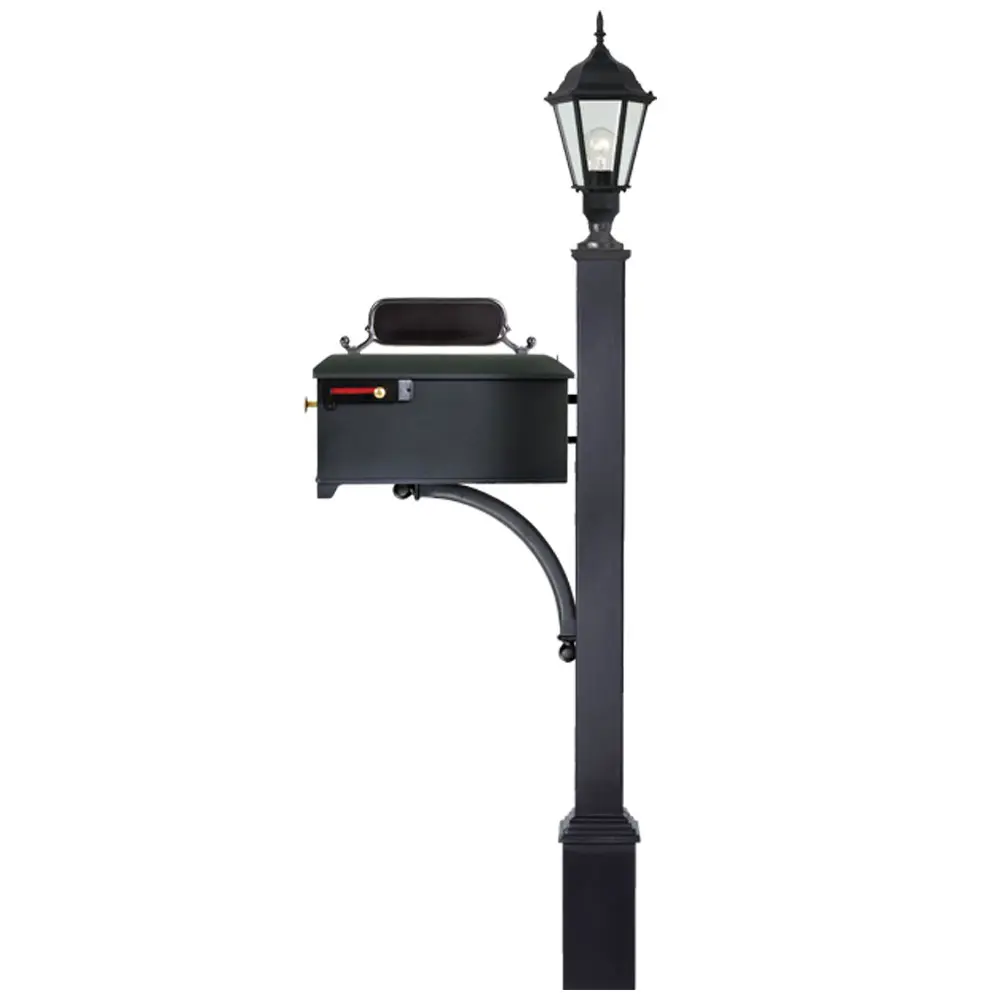 Imperial Decorative Mailbox and Lamp Post Combo # 6 Product Image