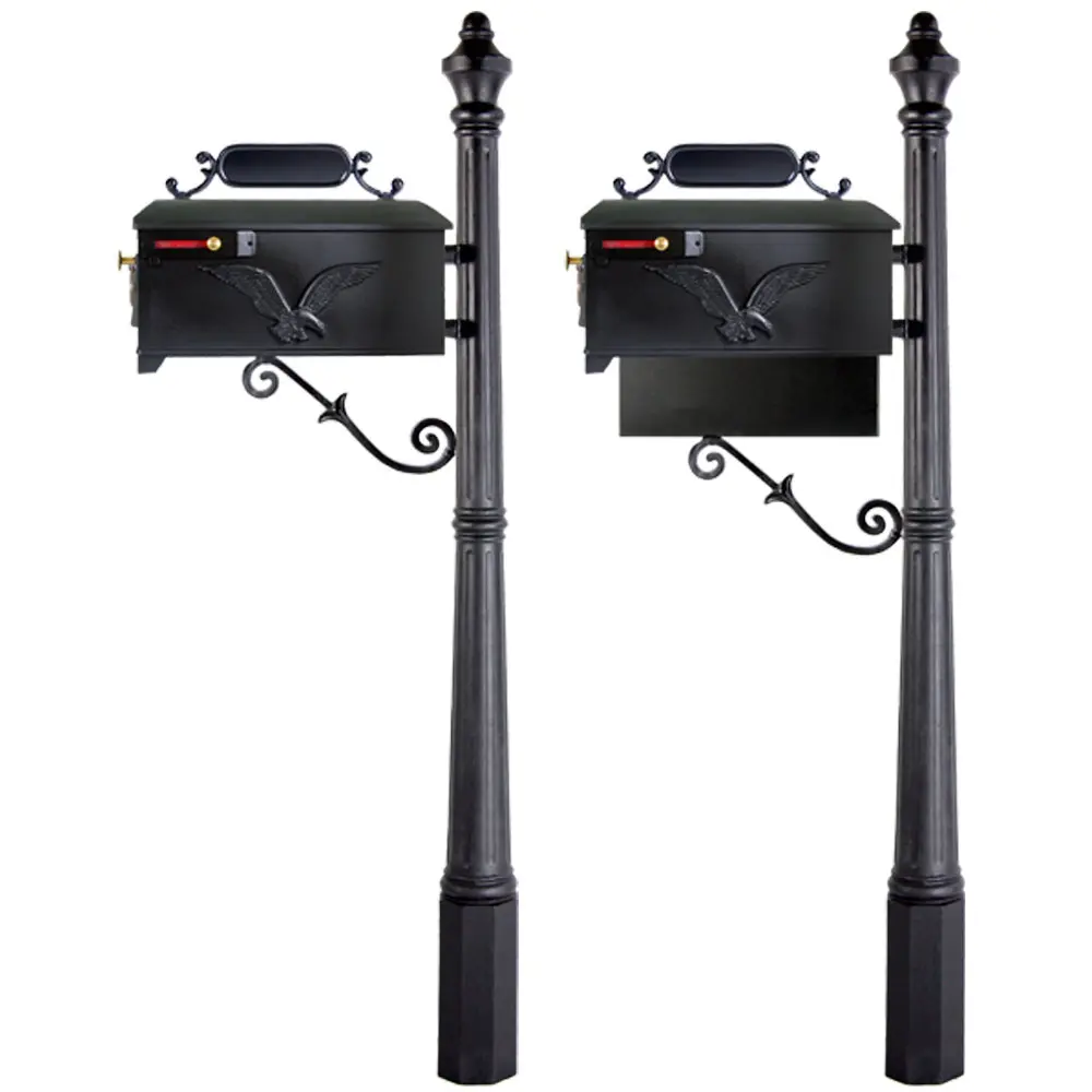 Residential Mailbox System with Eagle Mailbox Product Image