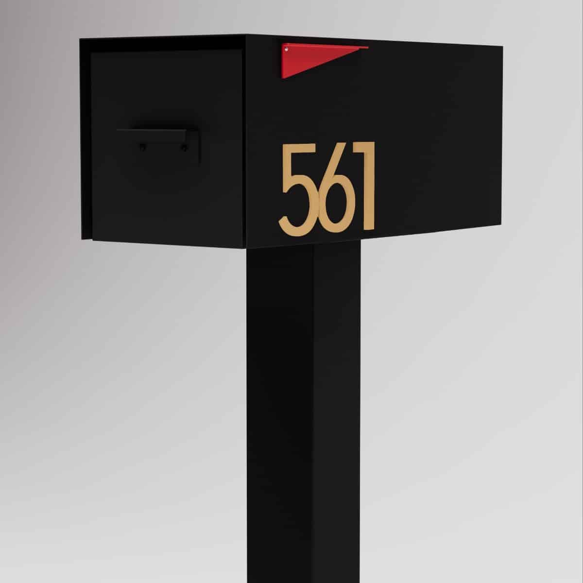 Post & Porch Malone Post-Mounted Mailbox Product Image