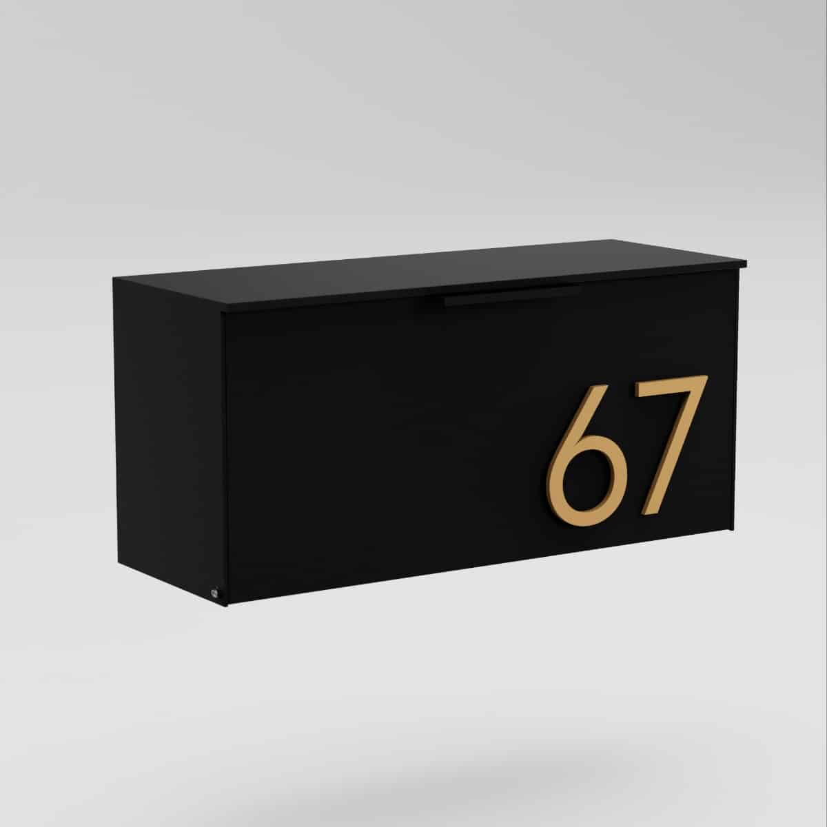 Post & Porch Short Stack Wall-Mounted Mailbox Product Image
