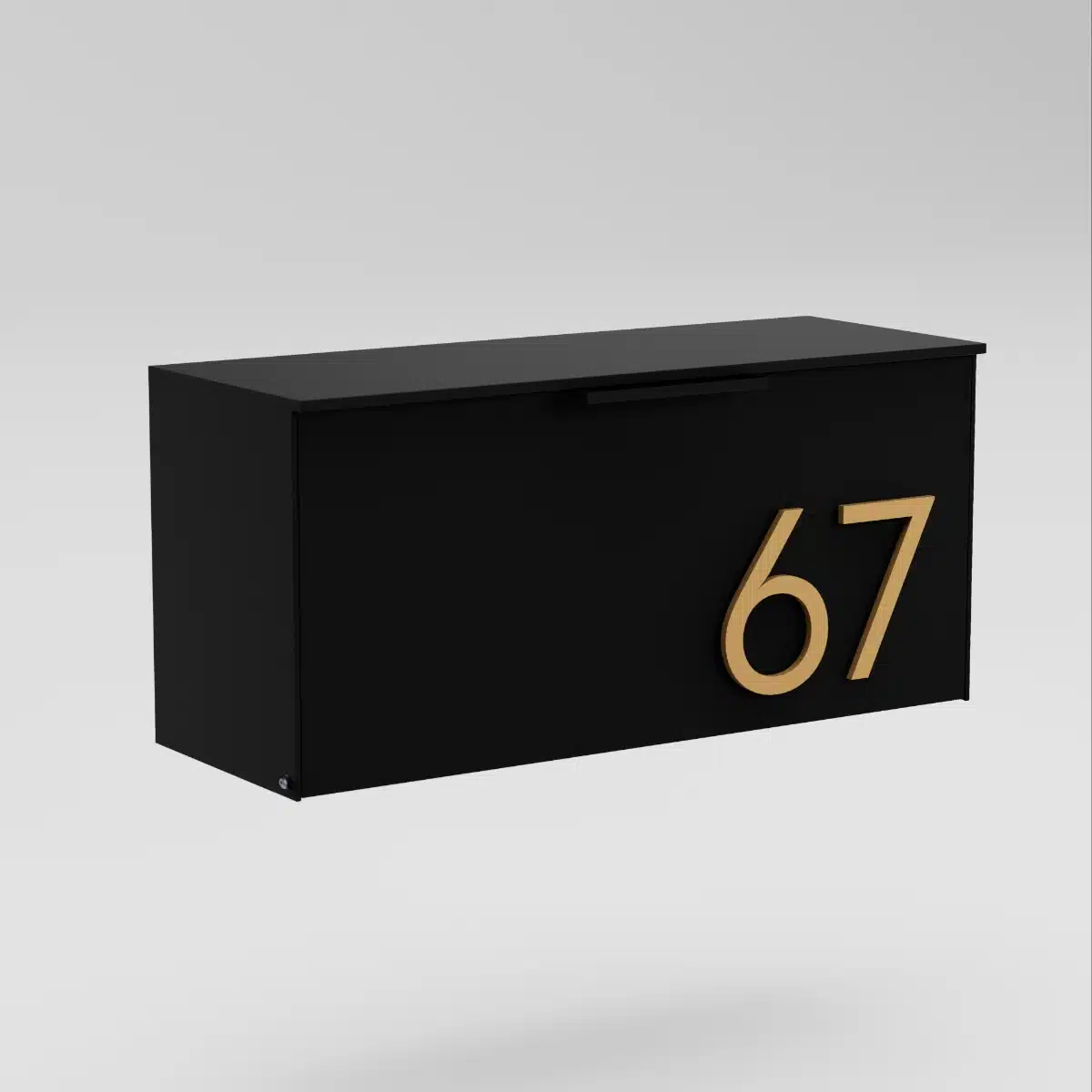 Post & Porch Short Stack Wall-Mounted Mailbox Product Image
