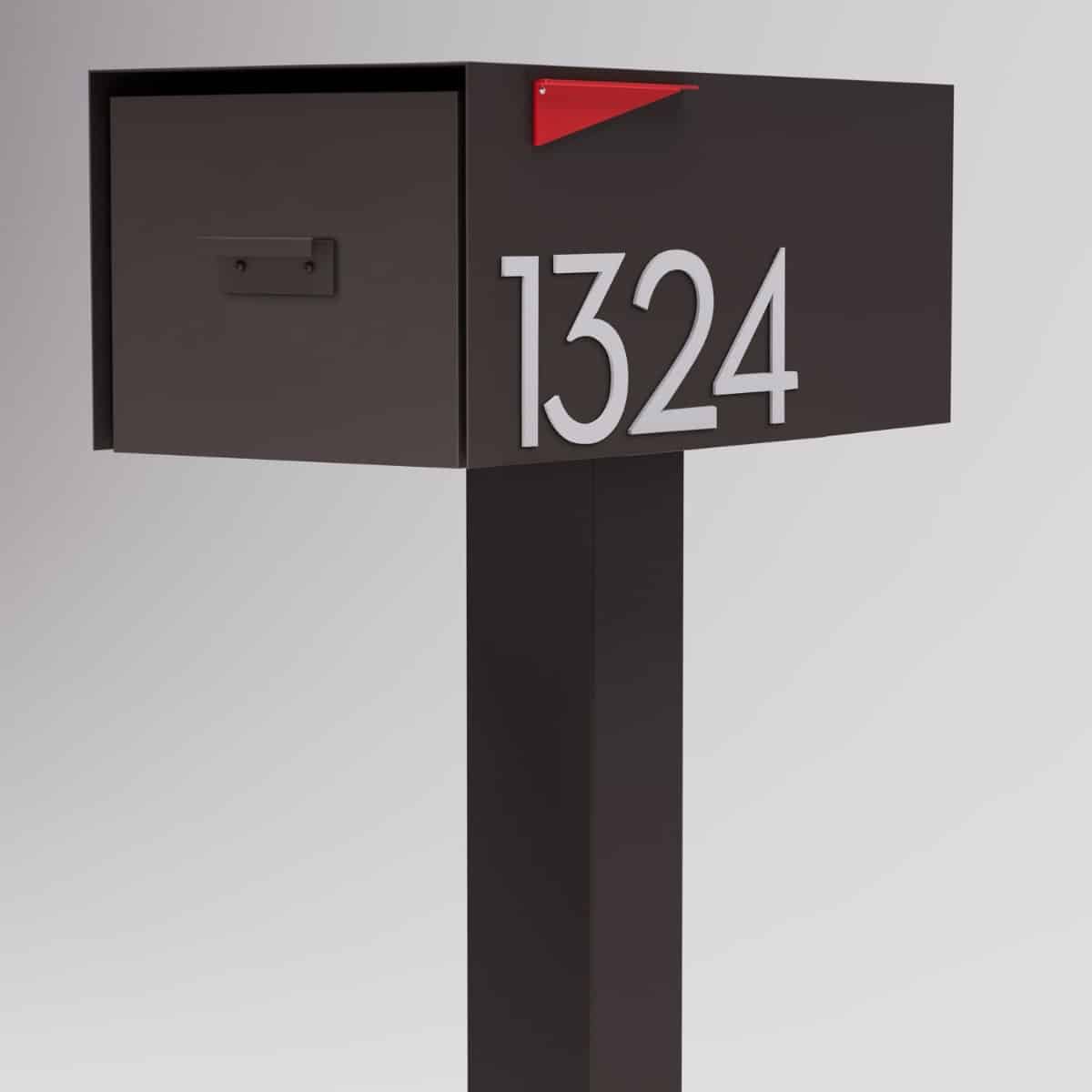 Post & Porch Large Malone Post-Mounted Mailbox Product Image