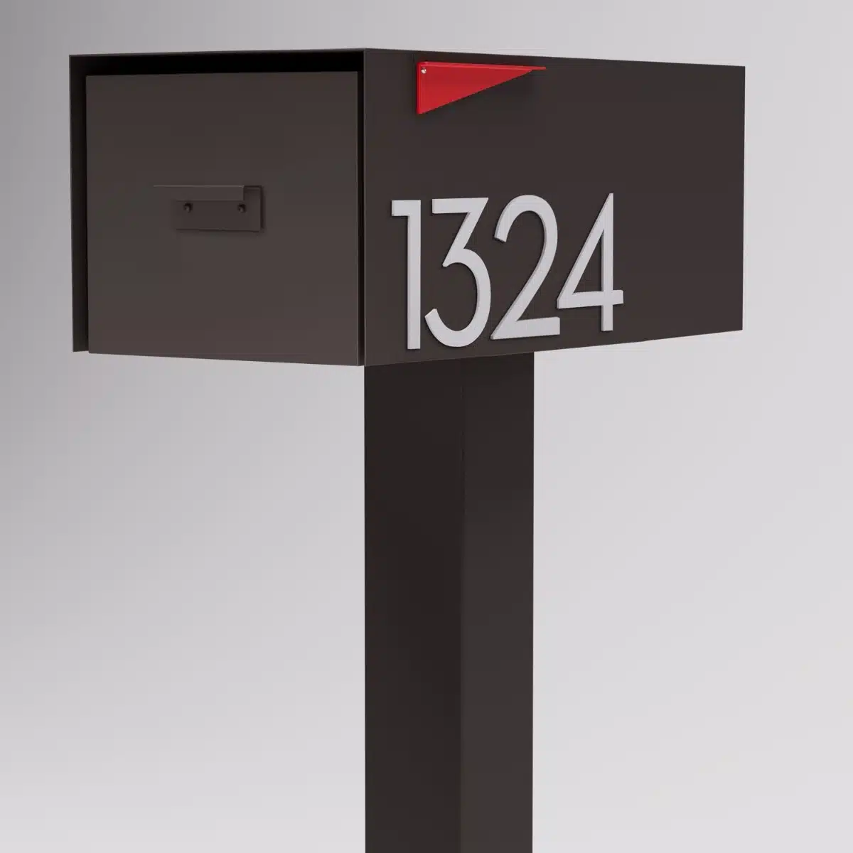 Post & Porch Large Malone Post-Mounted Mailbox Product Image