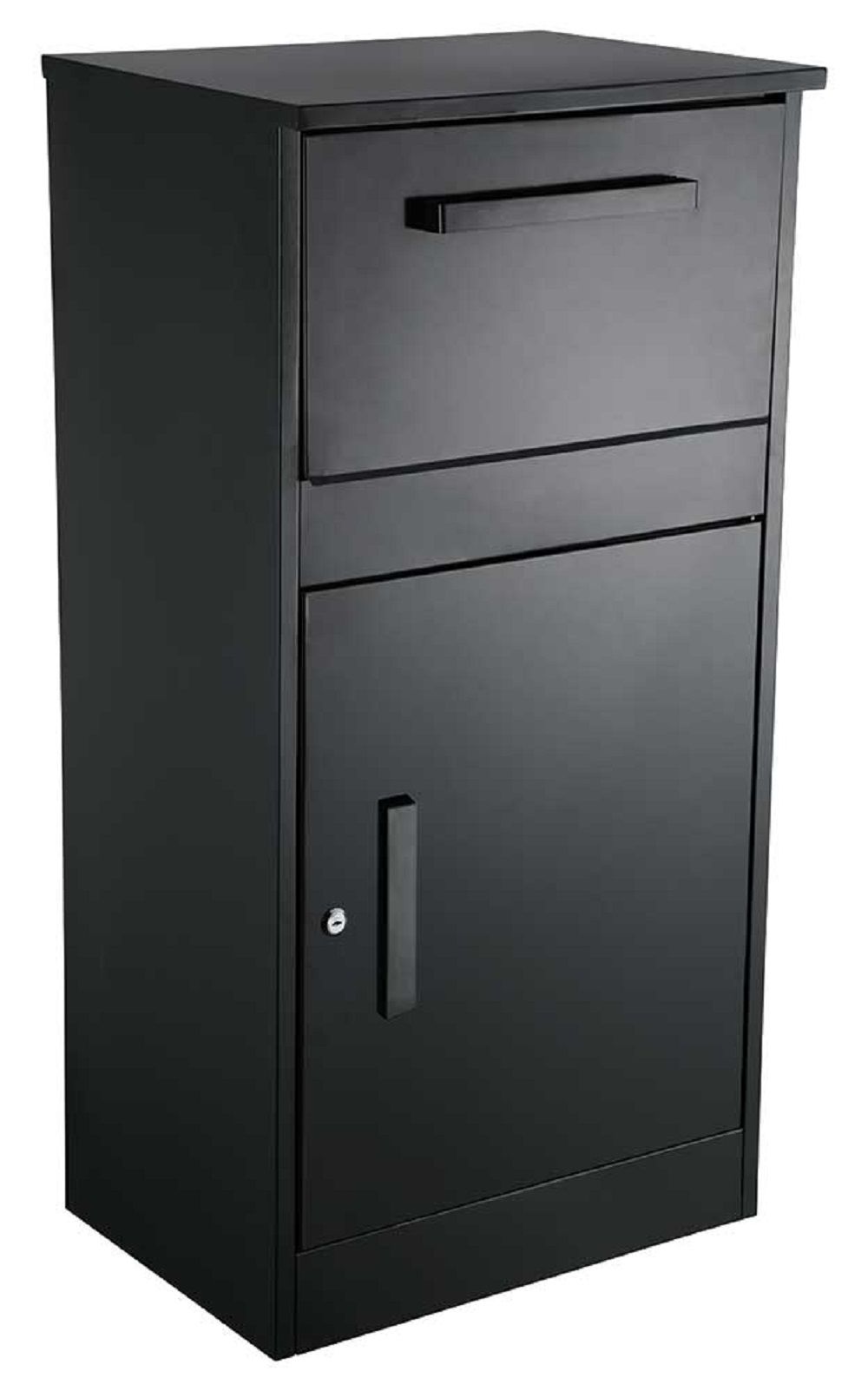 QualArc Parcel Defender Freestanding Locking Parcel Mailbox – Large Secure Outdoor Package Drop Box Product Image