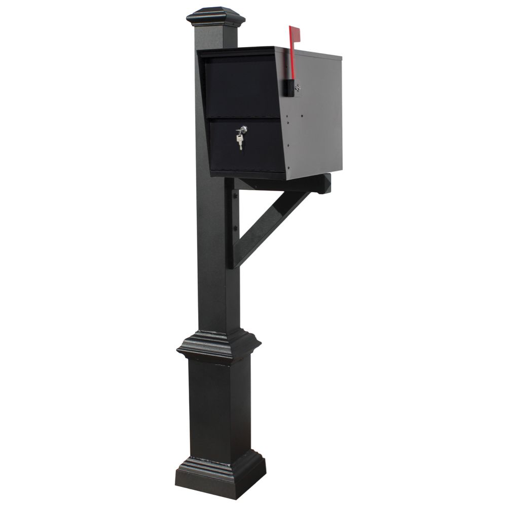 QualArc LetterSentry Locking Mailbox with Westhaven Deluxe Post Product Image