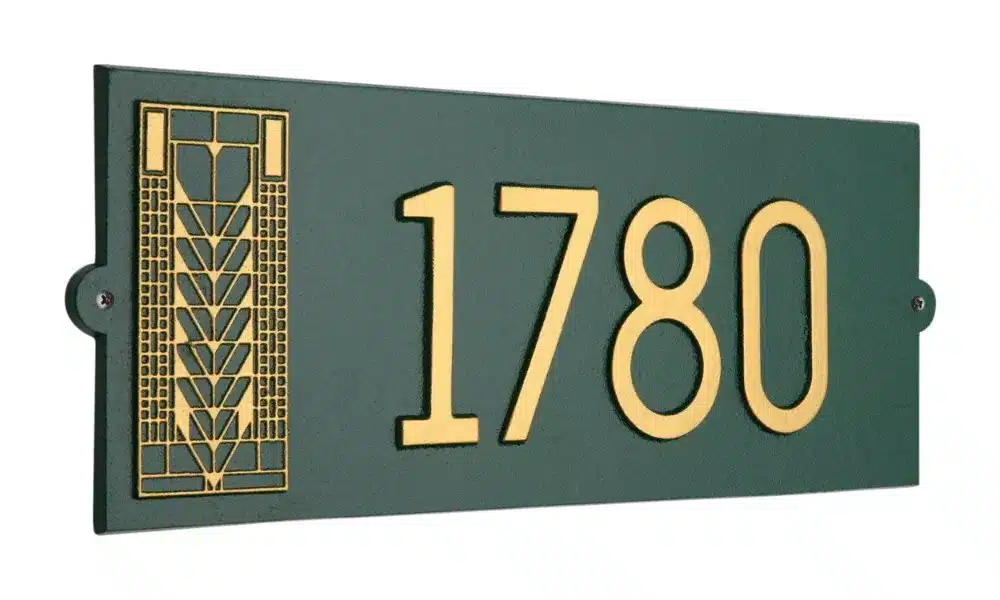Whitehall Frank Lloyd Wright Tree Of Life Modern Plaque, Standard 1-line Product Image
