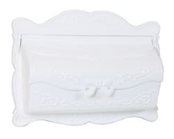 AMCO Provincial Wall Mount Mailbox White