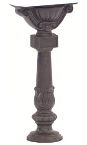 AMCO Victorian Pedestal Mailbox Post Bronze