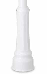 Architectural Mailboxes Basic Round Post White