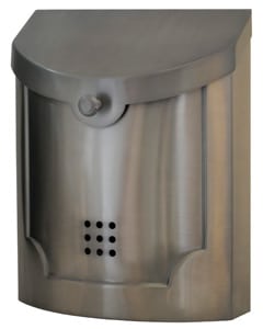 Ecco 4 Mailbox Satin Nickel
