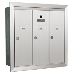 Florence 12503 Vertical Mailbox Anodized Aluminum