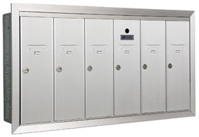 Florence 12506H Vertical Mailboxes Anodized Aluminum