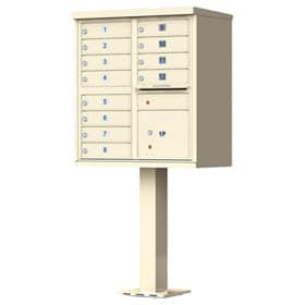 Florence 12 Door CBU Mailbox Sandstone