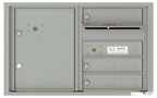 Florence 4C Mailboxes 4C05D-03 Silver Speck