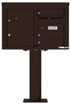 Florence 4C Pedestal 4C05D-03-P Dark Bronze