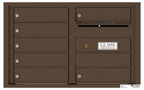 Florence 4C Mailboxes 4C05D-07 Antique Bronze