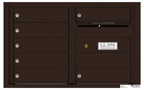 Florence 4C Mailboxes 4C05D-07 Dark Bronze