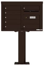 Florence 4C Pedestal 4C05D-07-P Dark Bronze