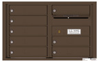 Florence 4C Mailboxes 4C05D-08 Antique Bronze