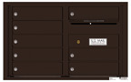 Florence 4C Mailboxes 4C05D-08 Dark Bronze