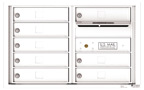 Florence 4C Mailboxes 4C05D-08 White