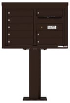 Florence 4C Pedestal 4C05D-08-P Dark Bronze