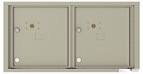 Florence 4C Mailboxes 4C05D-2P Postal Grey