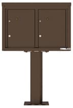 Florence 4C Pedestal 4C05D-2P-P Antique Bronze