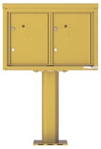 Florence 4C Pedestal 4C05D-2P-P Gold Speck