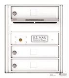 Florence 4C Mailboxes 4C05S-03 White