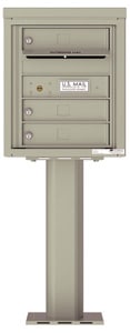 Florence 4C Pedestal 4C05S-03-P Postal Grey