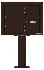 Florence 4C Pedestal 4C06D-02-P Dark Bronze