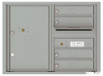 Florence 4C Mailboxes 4C06D-04 Silver Speck