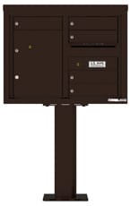 Florence 4C Pedestal 4C06D-05-P Dark Bronze