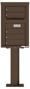 Florence 4C Pedestal 4C07S-05-P Antique Bronze