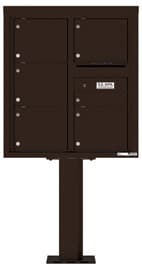 Florence 4C Pedestal 4C09D-06-P Dark Bronze