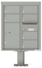 Florence 4C Pedestal 4C10D-06-P Silver Speck