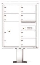 Florence 4C Pedestal 4C10D-06-P White