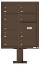 Florence 4C Pedestal 4C10D-09-P Antique Bronze