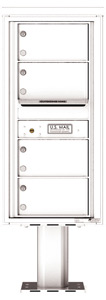Florence 4C Pedestal 4C10S-04-P White