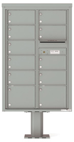 Florence 4C Pedestal 4C13D-11-P Silver Speck