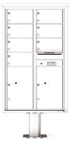 Florence 4C Pedestal 4C14D-07-P White