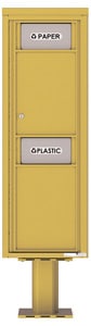 Florence 4C Pedestal 4C14S-BIN-P Gold Speck