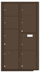 Florence 4C Mailboxes 4C16D-8P Antique Bronze