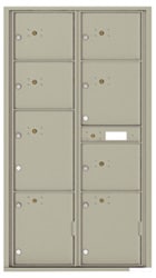 Florence 4C Mailboxes 4C16D-8P Postal Grey